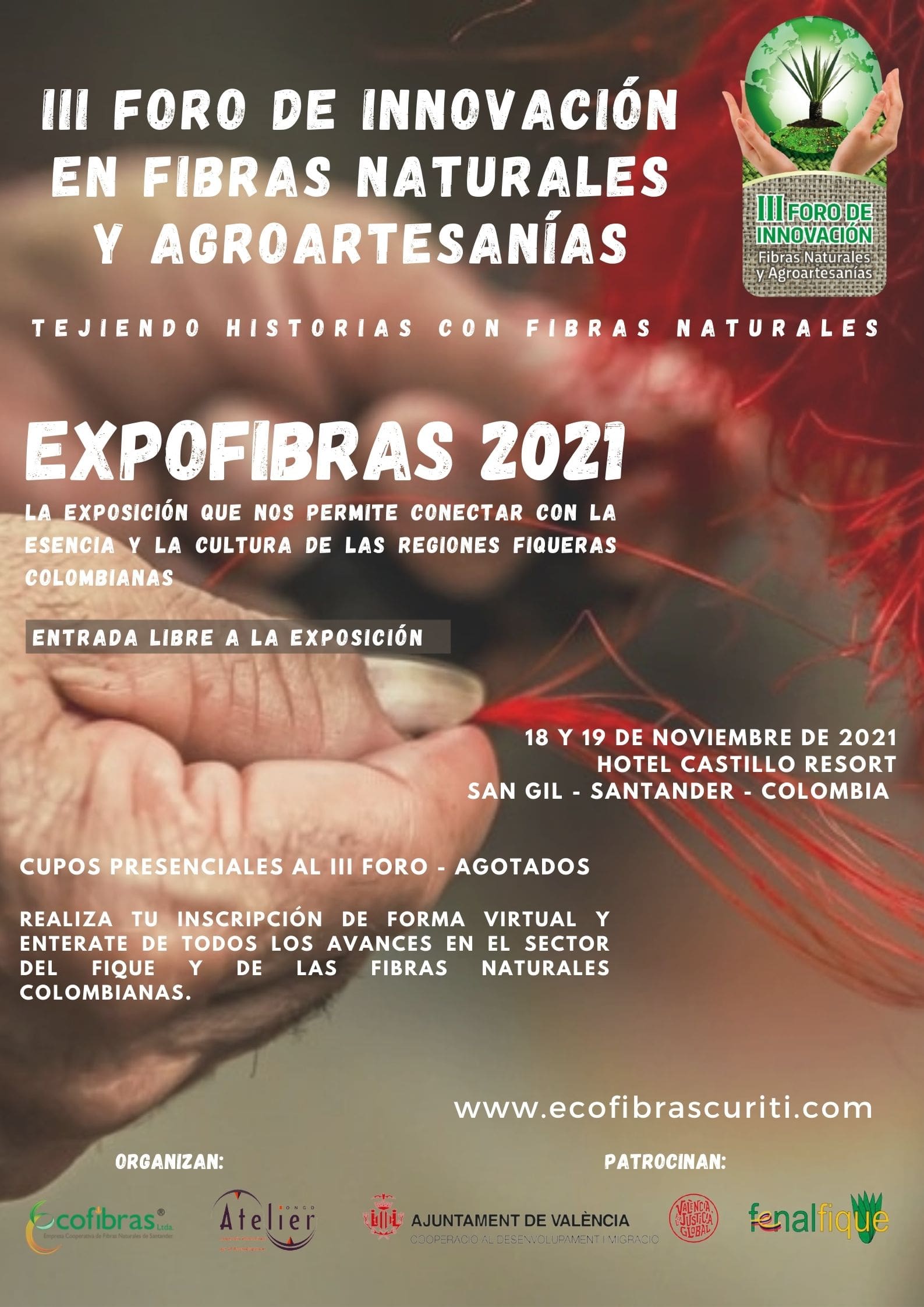 Read more about the article III FORUM OF INNOVATION IN NATURAL FIBERS AND AGRO-CRAFTS EXPOFIBRAS 2021